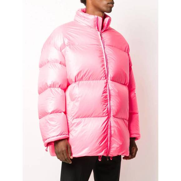 NEW VALENTINO duvet down jacket in pink - Picture 2 of 5